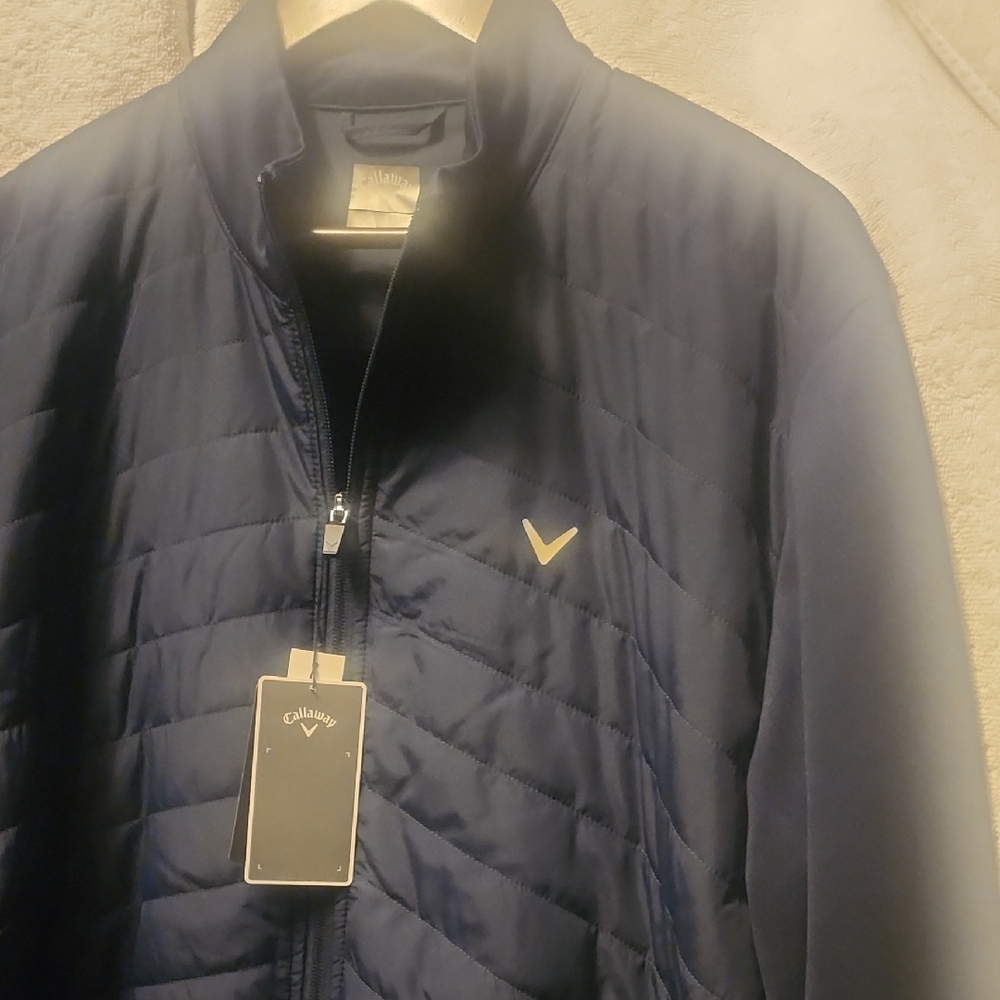Callaway Men's Quilted Navy Puffer Jacket